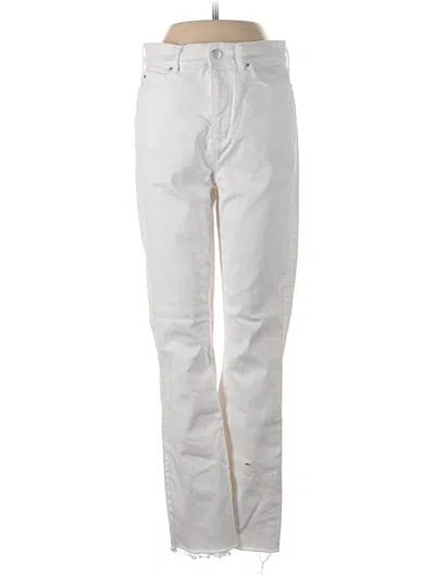 Pre-owned Ann Taylor Jeans In White