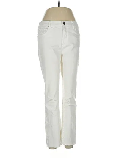 Pre-owned Ann Taylor Jeans In White