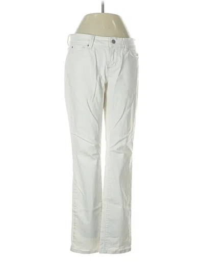 Pre-owned Ann Taylor Jeans In White
