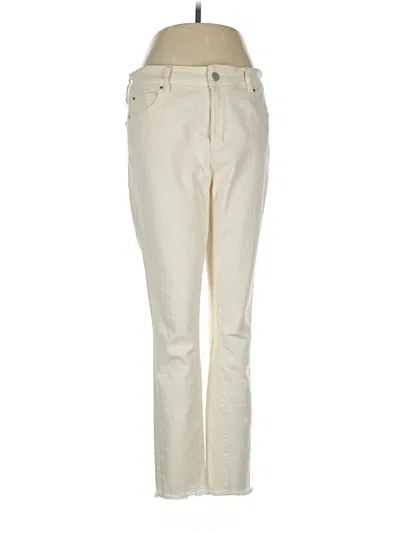 Pre-owned Ann Taylor Jeans In White
