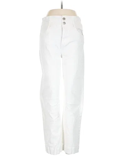 Pre-owned Ann Taylor Jeans In White
