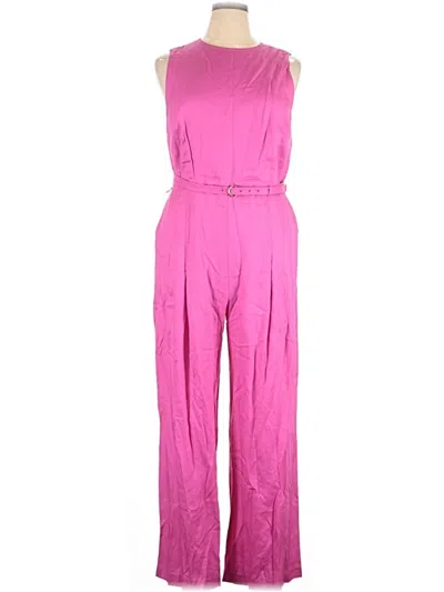 Pre-owned Ann Taylor Jumpsuit In Pink