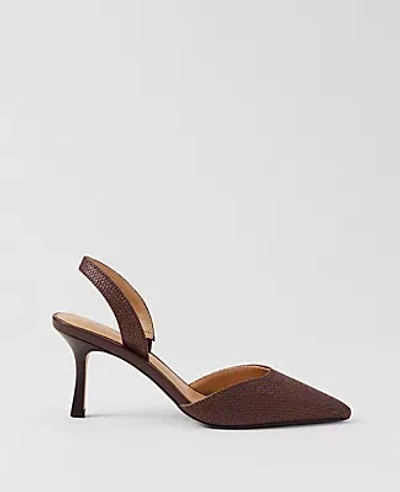 Ann Taylor Kerry Straw Pump