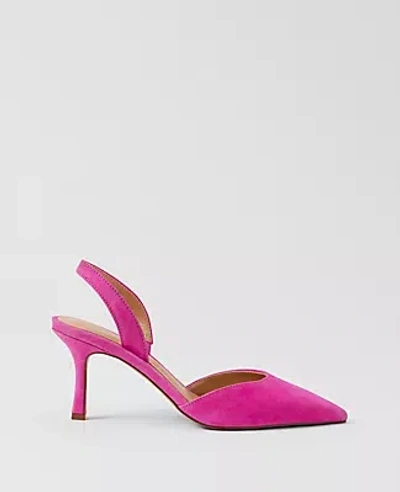 Ann Taylor Kerry Suede Slingback Pump