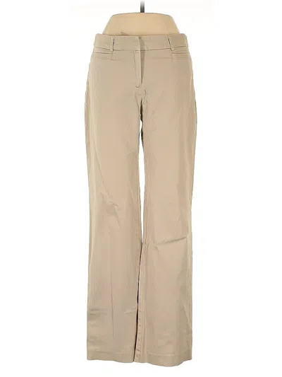 Pre-owned Ann Taylor Khaki Pant In Brown