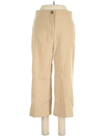 Pre-owned Ann Taylor Khaki Pant In Brown