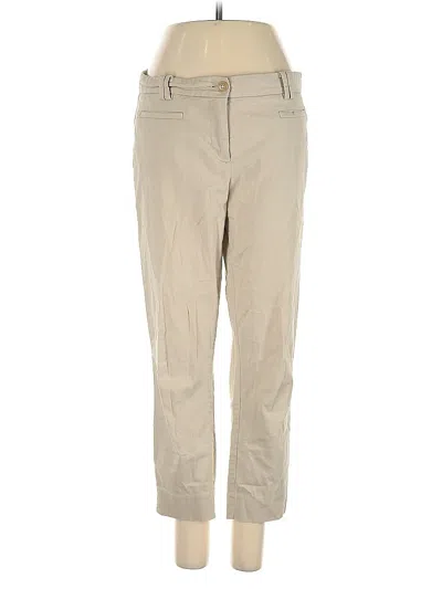 Pre-owned Ann Taylor Khaki Pant In Brown