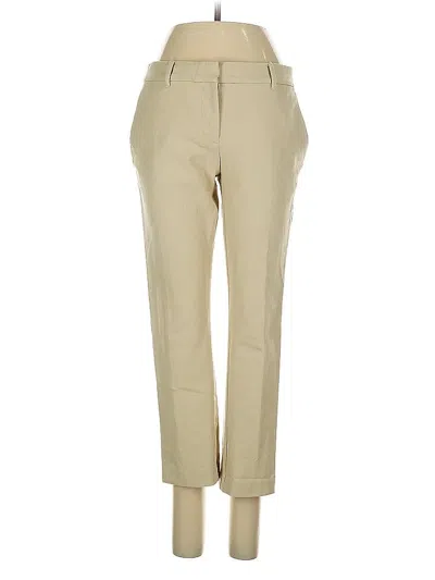 Pre-owned Ann Taylor Khaki Pant In Brown