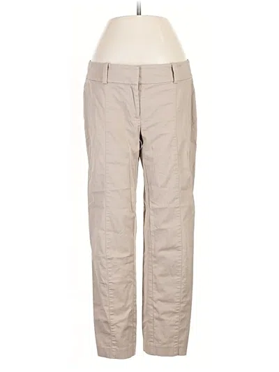 Pre-owned Ann Taylor Khaki Pant In Brown