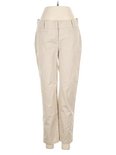 Pre-owned Ann Taylor Khaki Pant In Brown