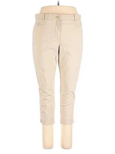 Pre-owned Ann Taylor Khaki Pant In Brown