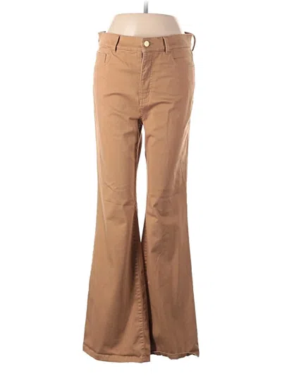 Pre-owned Ann Taylor Khaki Pant In Brown