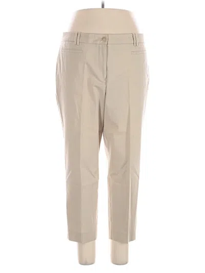 Pre-owned Ann Taylor Khaki Pant In Brown