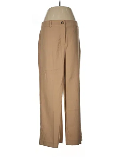 Pre-owned Ann Taylor Khaki Pant In Brown