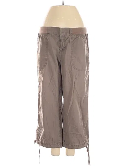 Pre-owned Ann Taylor Khaki Pant In Gray