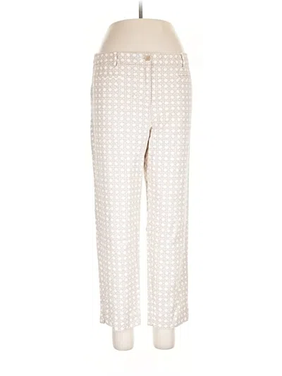 Pre-owned Ann Taylor Khaki Pant In Ivory