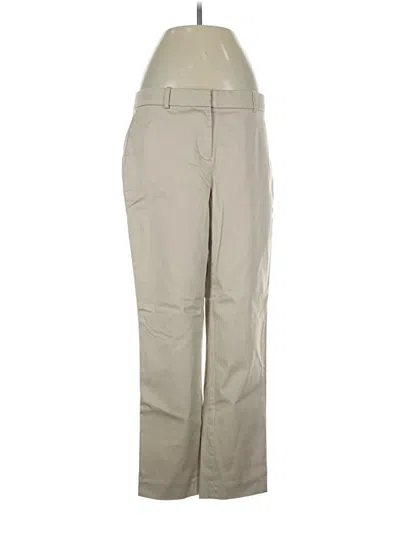 Pre-owned Ann Taylor Khaki Pant In Tan