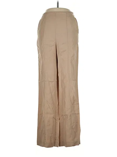 Pre-owned Ann Taylor Khaki Pant In Tan