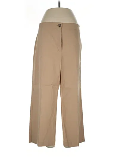 Pre-owned Ann Taylor Khaki Pant In Tan
