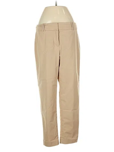 Pre-owned Ann Taylor Khaki Pant In Tan