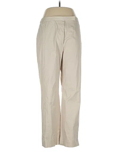 Pre-owned Ann Taylor Khaki Pant In Tan