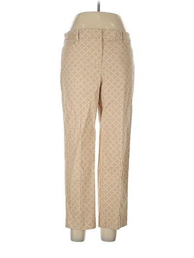 Pre-owned Ann Taylor Khaki Pant In Tan