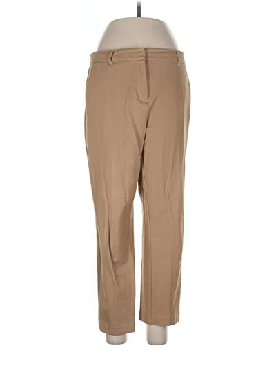 Pre-owned Ann Taylor Khaki Pant In Tan