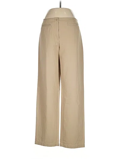 Pre-owned Ann Taylor Khaki Pant In Tan
