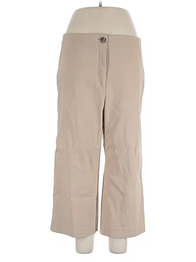 Pre-owned Ann Taylor Khaki Pant In Tan