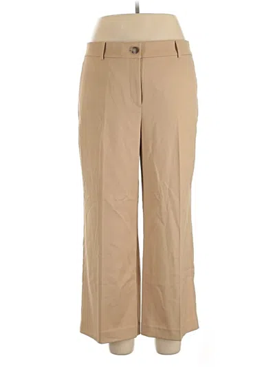 Pre-owned Ann Taylor Khaki Pant In Tan