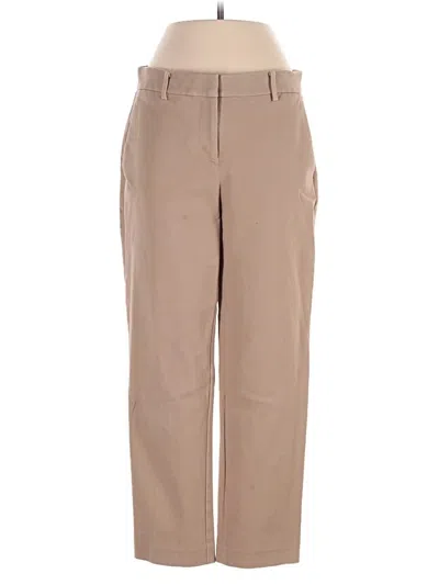 Pre-owned Ann Taylor Khaki Pant In Tan