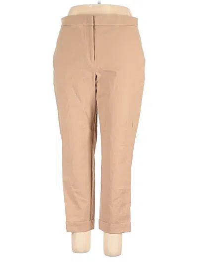 Pre-owned Ann Taylor Khaki Pant In Tan