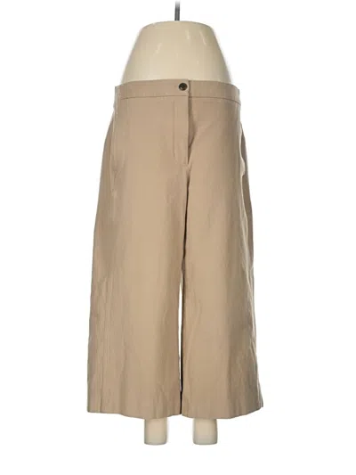 Pre-owned Ann Taylor Khaki Pant In Tan