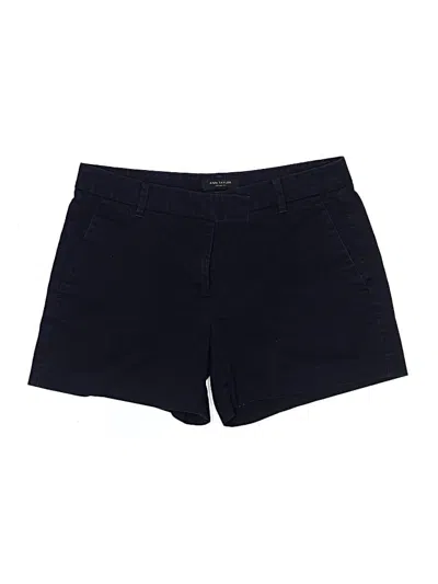 Pre-owned Ann Taylor Khaki Shorts In Blue