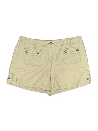 Pre-owned Ann Taylor Khaki Shorts In Brown