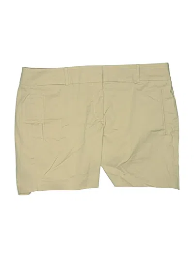 Pre-owned Ann Taylor Khaki Shorts In Brown