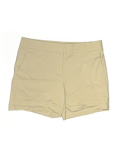 Pre-owned Ann Taylor Khaki Shorts In Brown