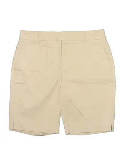 Pre-owned Ann Taylor Khaki Shorts In Brown