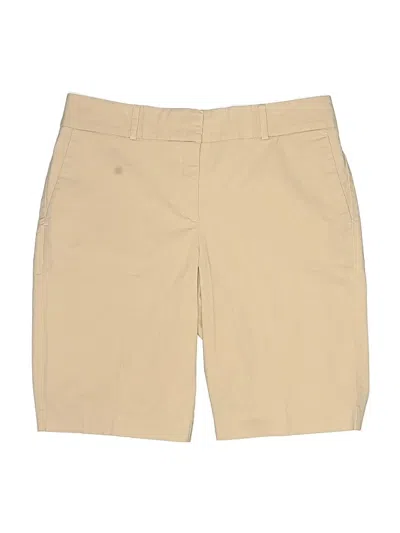 Pre-owned Ann Taylor Khaki Shorts In Brown