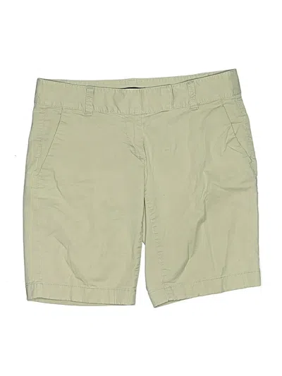 Pre-owned Ann Taylor Khaki Shorts In Tan