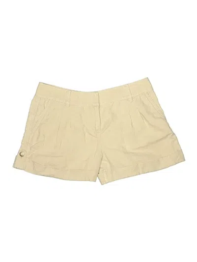 Pre-owned Ann Taylor Khaki Shorts In Tan