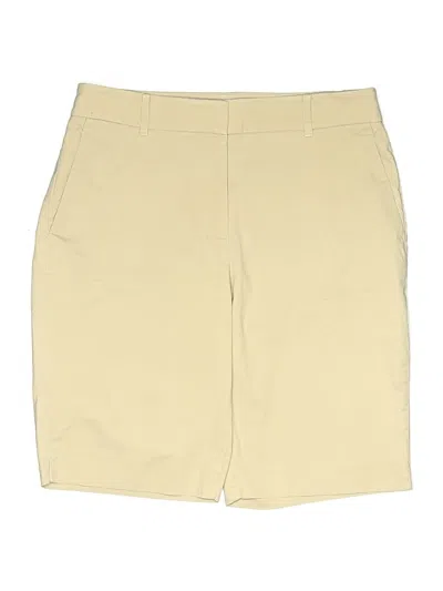 Pre-owned Ann Taylor Khaki Shorts In Tan