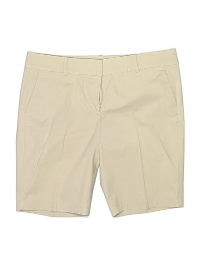 Pre-owned Ann Taylor Khaki Shorts In Tan