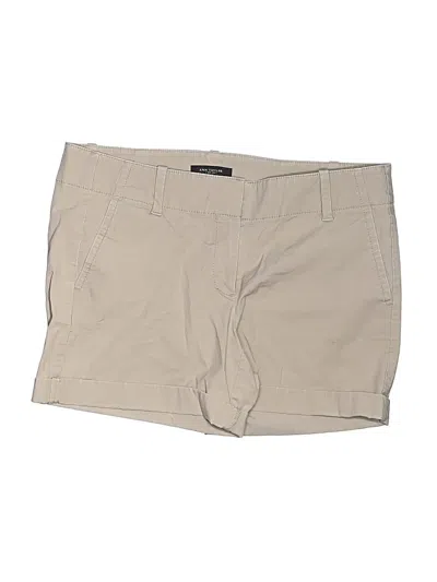 Pre-owned Ann Taylor Khaki Shorts In Tan