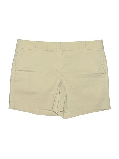 Pre-owned Ann Taylor Khaki Shorts In Tan