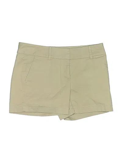 Pre-owned Ann Taylor Khaki Shorts In Tan
