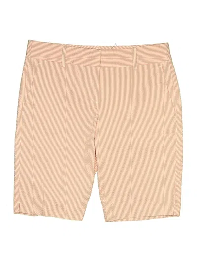 Pre-owned Ann Taylor Khaki Shorts In Tan