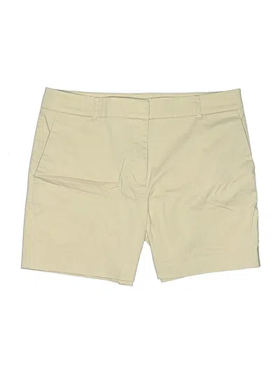 Pre-owned Ann Taylor Khaki Shorts In Tan