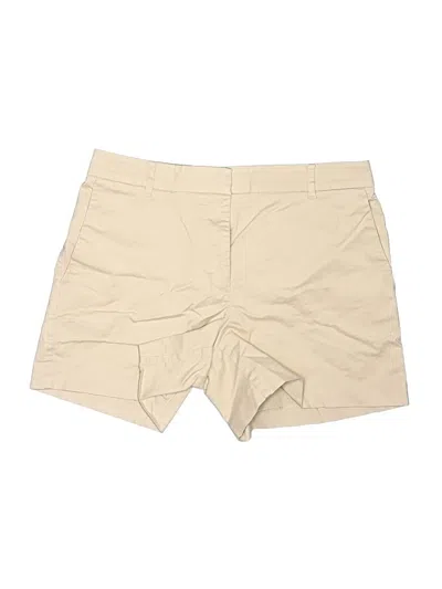 Pre-owned Ann Taylor Khaki Shorts In Tan