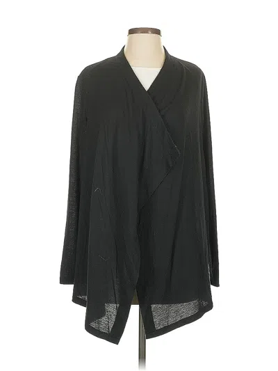 Pre-owned Ann Taylor Kimono In Black